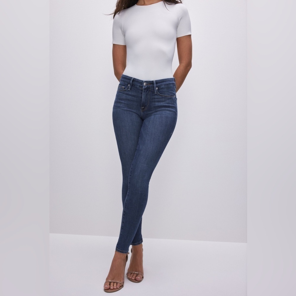 Good American GOOD LEGS SKINNY JEANS Size 2 NWT